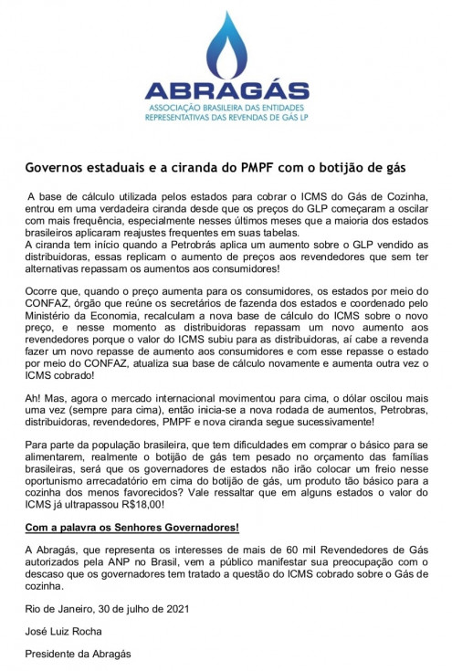 NOTA ABRAGAS